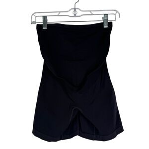 Belly Bandit Maternity Black Biker Shorts‎ High Waist Compression Small S